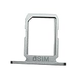 Goliton SIM Karten Behälter Halter Ersatzteil für Samsung Galaxy S6 - Silb