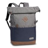 Fabrizio Rucksack BestWay - Farbwahl Grau-Jeansb