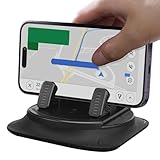 Niesel Telefonhalterung für Armaturenbrett, rutschfeste Silikonhalterung, Auto-Organizer, selbstklebend, vertikal, horizontal, für Minivan, Limousine, V