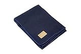 Wolldecke / Bundeswehrdecke / Militärdecke, navyblau - 150 x 225