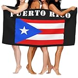 Handtuch Puerto Rico Puerto Rico Flagge 1 Fitnesshandtuch Super Saugfähig Saunatuch Mikrofaser Schwimmhandtücher 80X130Cm Für Sauna, Outdoor, W