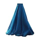 Meine Bestellungen Anzeigen Rock Tutu Damen Grün Beige Roter Rock Tütü Lang Damen Frühling/Casual Tüll Einfarbig Hohe Taille Leichter Langer Bodenrock Jeansrock Damen Sexy Sale Bekleidung