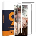 Carantee Schutzfolie für Panzerglas für Xiaomi Mi 10/10 Pro 5G, 9H Härte Kratzfest Schutzglas, 3D Kante Vollabdeckung, 0,33mm Keine Blasen, 2 Stück HD Hohe Empfindlichkeit Xiaomi Mi 10 Display