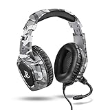 Trust Gaming Headset GXT 488 Forze-G - Offiziell Lizenziert für Playstation - PS4 und PS5 Headset mit Klappbarem Mikrofon und Einstellbarem Kopfbügel, 3.5mm, Over-Ear Kopfhörer mit Kabel - G