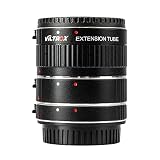 VILTROX® DG-C AF Autofokus Zwischenringe Makro Extension Tube Set 12 mm 20 mm und 36 mm für Canon EOS EF EF-s Objek