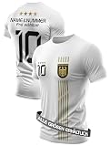 IIIII20Fo7IIIII Kindergeburtstag Fussball Geschenke Jungen Jahre - Jungs Trainingsanzug Kinder Fußball Trikot mit Sporthose kurz - Deutschland Fanartikel T Shirt Sport Set T5G 158