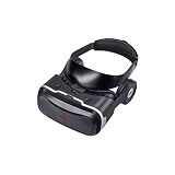 Mac Audio VR 1000 HP | Passive Virtual Reality Brille | Fixierung von 3,5 bis 5,5 Zoll | High-Dynamic-Kopfhörer | schw