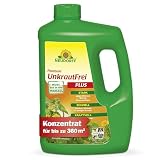 Neudorff Finalsan UnkrautFrei Plus Konzentrat 2 Liter, kraftvoller Unkrautvernichter, der bis in die Wurzel wirkt. Schnell wirkender Unkraut E