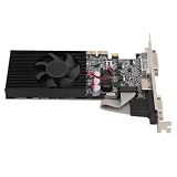 Naroote Computer-Grafikkarten, Grafikkarte, Low-Profile-Grafikkarte GT210 1 GB DDR3 64BIT Gaming-Grafikkarte, Unterstützt HD-Multimedia-Schnittstelle, DVI-VGA-Schnittstelle,