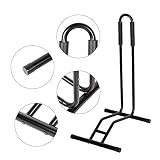 RASENFREUND Fahrradständer Easy Ausstellungsständer Schwarz bis 6cm Abstellständer bis 28' Fahrradgröße - Anti Slip Füße - Ständer für Fahrräder/E-Bike/Wartung