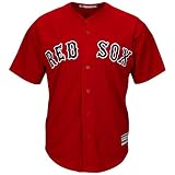 Majestic Boston Red Sox Cool Base MLB Trikot Alternate Rot S