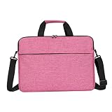 Jeorywoet Laptop -Beutel 15,6 -Zoll -Notebook -Computer Aktentasche wasserdichte Schulterhandkoffer Rose Red Laptopb