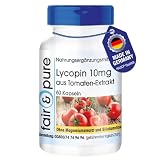 Fair & Pure® - Lycopin Kapseln 10mg - 60 Kapseln - Carotinoid aus Tomatenextrakt - vegan - ohne Mag