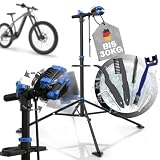 Tarpofix® Fahrrad Montageständer bis 30kg | Profi Montageständer für Fahrräder | Ebike & Fahrrad Reparaturständer | Schwerlast Fahrradhalter E-Bike | Fahrradständer Reparatur | Fahrradmontag
