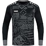 JAKO Herren Torwart-Trikot Tropicana (Langarm), Schwarz/Anthrazit, XL