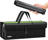 Ebike Akku Tasche, Upgrade 6 Schichten Brandschutz Feuerfest Akku Tasche bis 1400°C, Wasserdicht Explosionssicher, Lipo Safe Bag für Lagerung Transport Aufladung, Ebike akku schutzhülle Großraum（L）