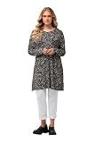 Ulla Popken, Damen, große Größen, Lange Shirt-Tunika, bedruck