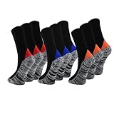 Socksberg Arbeitssocken Herren Lang & Kurz (9-12 Paar) | Langlebige & Fusselfreie Anti Schweiß Socken | Work Socken | Warme Arbeitssocken Winter & Sommer | Arbeitsstrümpfe, Arbeits Sock