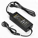 12V 10A Netzteil Adapter,LED Trafo Stromversorgung Netzteil Adapter AC110-240V bis DC 12V 10A 120W Netzteil Adapter 5,5 mm x 2,5/2,1 mm Stecker Spannungswandler Transformator für LED Streifen,R
