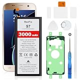 Beefix Akku für Samsung Galaxy S7 SM-G930F, 3000mAh Hoher Kapazität Li-Polymer Ersatzakku für Galaxy S7(EB-BG930ABE) mit Professionellen Reparaturwerkzeug
