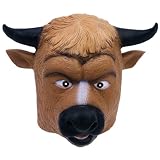 RONGYEDE-Hworks Bull Demon King Headwear Party Mask Travel to the West Costplay Costume Props for Hallow