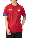 PUMA Herren Fußballtrikot Serbien 2024 Heim Dark Cherry-puma Team royal XL