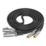 GMBYLBY Hochwertiges Musikkabel Mikrofon Stecker Zum Anschluss Von Line Output Recordern Musikgerätekabel Mehrere Läng