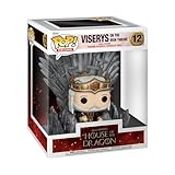 Funko POP! Deluxe: House of The Dragon - King Viserys Targaryen On Throne - Vinyl-Sammelfigur - Geschenkidee - Offizielle Handelswaren - Spielzeug Für Kinder Und Erwachsene - TV F
