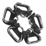 SHINEOFI 5stücke Dreieckiger Kameragurt-spaltring Adapter Für Kameragurtösen Schnellverbinder Für Kameragurte Passend Für Schulter Und Handgelenkg