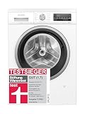 Siemens WU14UT70, Stiftung Warentest Testsieger*, Waschmaschine iQ500, Frontlader mit 8kg Fassungsvermögen, 1400 UpM, unterbaufähig, speedPack L, Outdoor-Programm, simpleTouch LED-Display