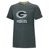 GREEN BAY PACKERS - NEW ERA TEE / T-SHIRT - NFL TWO TONE - GRAPHITE, Gray, XL