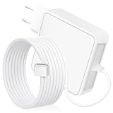 Mac Book Pro Ladegerät 85W Ladekabel T-Spitze Netzteil Adapter Kompatibel mit MacBook Pro 13' 15' 17' Mitte 2012 2013 2014 2015 Modell A1465 A1502 A1435 A1398