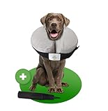 NEU: MC-Royal®Premium Halskrause - aufblasbare Premium Halskrause für Hunde und Katzen [zuverlässiger Schutz] - Hundehalskrause - Leckschutz Hund - Hundekragen - Halskrause Katzen - Schutzkragen H