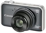 Canon PowerShot SX220 HS Digitalkamera (12 MP, 14-fach opt. Zoom, 7,6cm (3 Zoll) Display, Full HD, bildstabilisiert) g