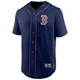 Fanatics - MLB Boston Red Sox Core Franchise Jersey Hemd Farbe Blau, Größe XXL