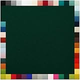 Bündchenstoff als Meterware Schlauchware 70cm breit 95% Baumwolle, 5% Elasthan über 50 Farben Auswahl Jersey (031 | waldgrün, Länge: 0,5m)