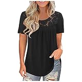 T Shirt Damen Trompetenärmeln Baumwoll Bandeau Mintgrüne Schnüren Viskose Hochgeschlossen Sehr Gestreifte Italienische Blumenmuster Karierte Aus Schößchen Wickeloptik Sommeroberteile Damenob