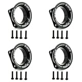 Guihydur 4X 30X30 LüFter Abdeckung Luft KüHlungs Kanal für 540 550 3650 Motor/ESC KüHlköRper 1/10 1/8 D3 D4 RC Auto,2