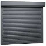 Rollladen Aluminium, LAPOOH Aussenrolladen, Schrank Rollo, Außenrollo, Sonnenschutzrollo Außen, 160 x 150