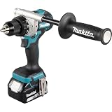Makita Akku-Bohrschrauber DDF492RTJ 18V 5,0Ah Li-Ion - Bürstenlos, 2 Akkus, Schnellladegerät, XPT Staub- & Wasserschutz, Profi-Bohrmaschine im MAKPAC