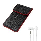 K-S-Trade Qualitativ & Innovativ Handy Schutz Hülle Für Asus ROG Phone II Schutzhülle Handyhülle Filztasche Pouch Tasche Case Sleeve Filzhü