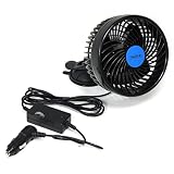 PKW Auto 12 Volt Ventilator Lüfter 15cm mit Saugfuss für Zigarettenanzü