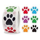 500pcs Pfotendruckaufkleber Hund Für Katzenbärenpfoten Etiketten Aufkleber Für Laptop Belohnungslehrer Schü