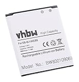 vhbw Akku kompatibel mit Samsung Galaxy SM-J100DS, SM-J100F, SM-J100D, J1 4G, J1 Duos, J1 Handy Smartphone Telefon (1850 mAh, 3,85 V, Li-Ion)