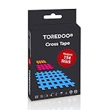 TOREDOO Cross Tape Gittertape 154 Stück - Akupunkturpflaster Gitterpflaster Mix Box - klein groß Typ A B C Triggerpunkt Akupunktur Crosstape S