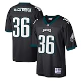 Mitchell & Ness Brian Westbrook #36 Philadelphia Eagles Legacy Throwback NFL Trikot Schwarz, S