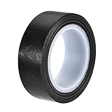 sourcing map Hitzebeständig Klebeband PTFE Filmklebeband Schwarz 19mm Breite 10m 33 Fuß Lang