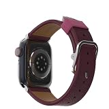 OtterBox Symmetry Cactus Leather Uhrenarmband für Apple Watch 41/40/38mm, weiches, angenehmes und strapazierfähiges für Apple Watch, Pink