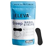 Eleva Sleep Nasenstrips (Nasenpflaster) Anti-Schnarch | 'Life Changing' Lösung gegen Schnarchen | Tiefschlaf | Kleber Hält bis zu 12 S