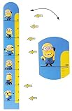 alles-meine.de GmbH Set XL Fensterbilder - Maßlatte/Meßleiste - Minion - Ich einfach unverbesserlich - Sticker Fenstersticker Aufkleber - selbstklebend + wiederverwendb